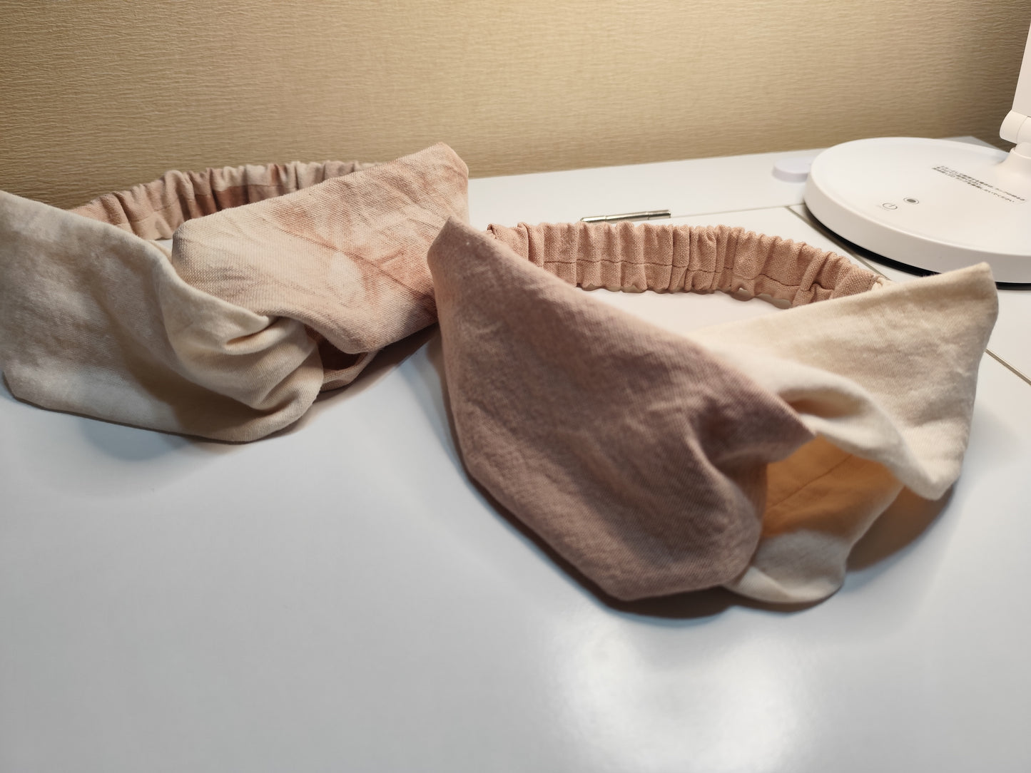 草木染めヘアバンドD