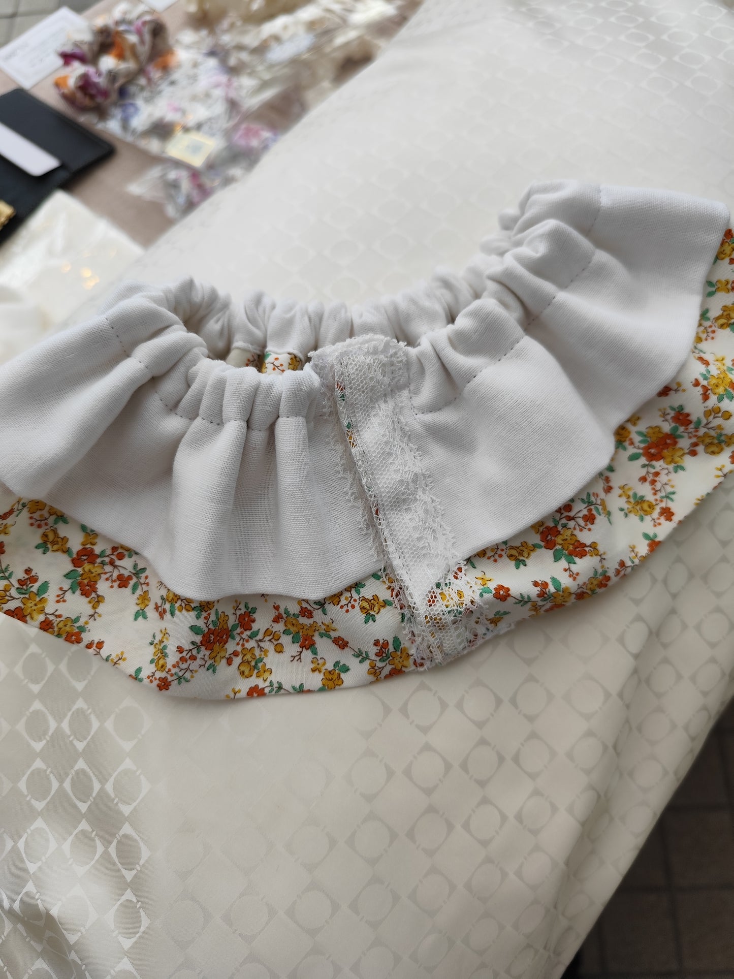 ベビースタイ オーガニックコットン100%  リバーシブル 360度 A