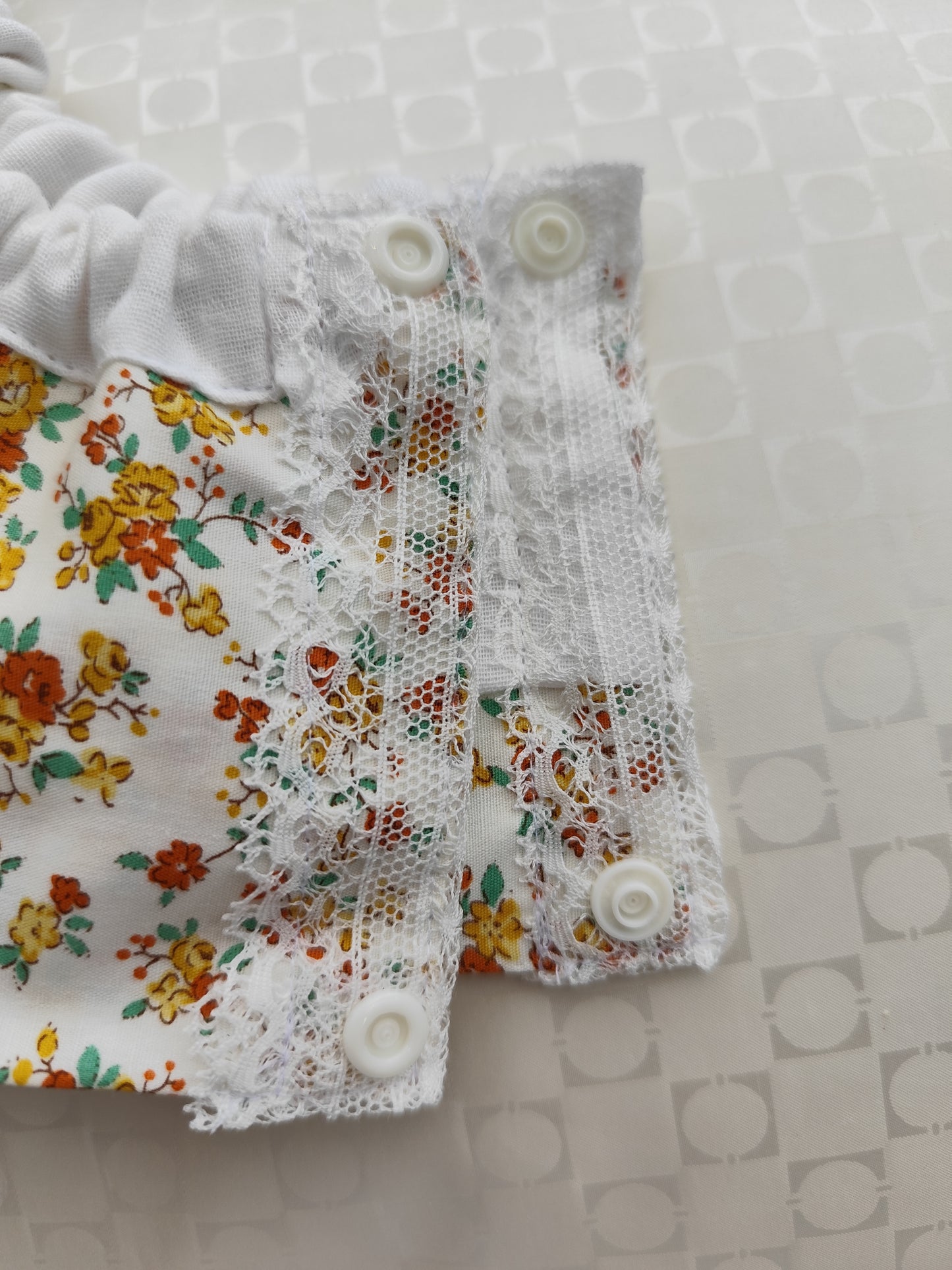 ベビースタイ オーガニックコットン100%  リバーシブル 360度 A