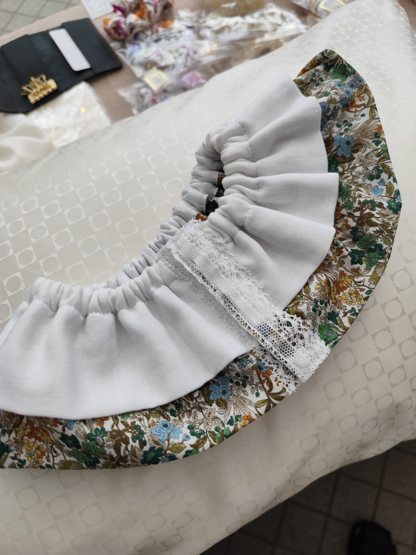 ベビースタイ オーガニックコットン100%  リバーシブル 360度 C