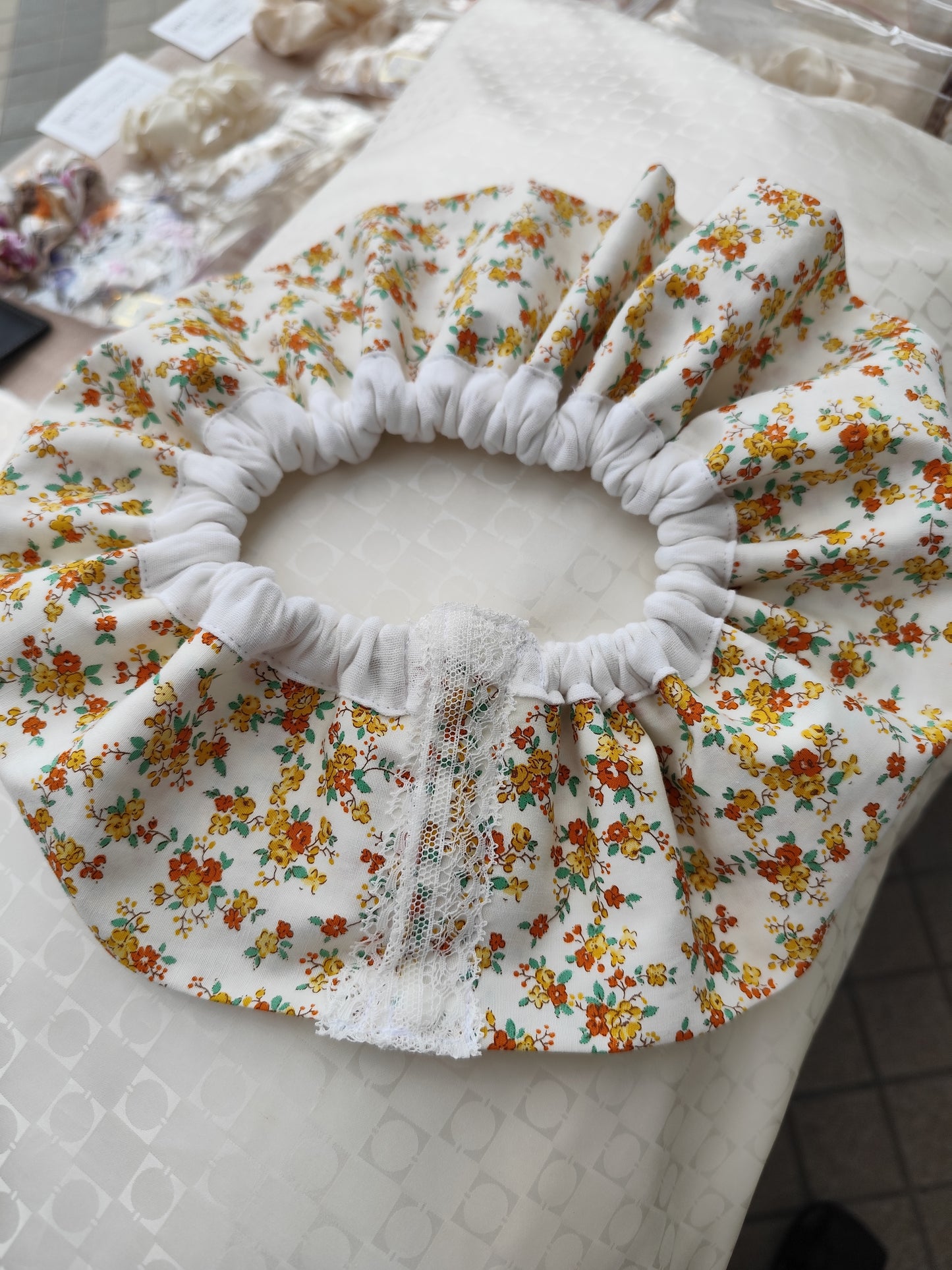 ベビースタイ オーガニックコットン100%  リバーシブル 360度 A