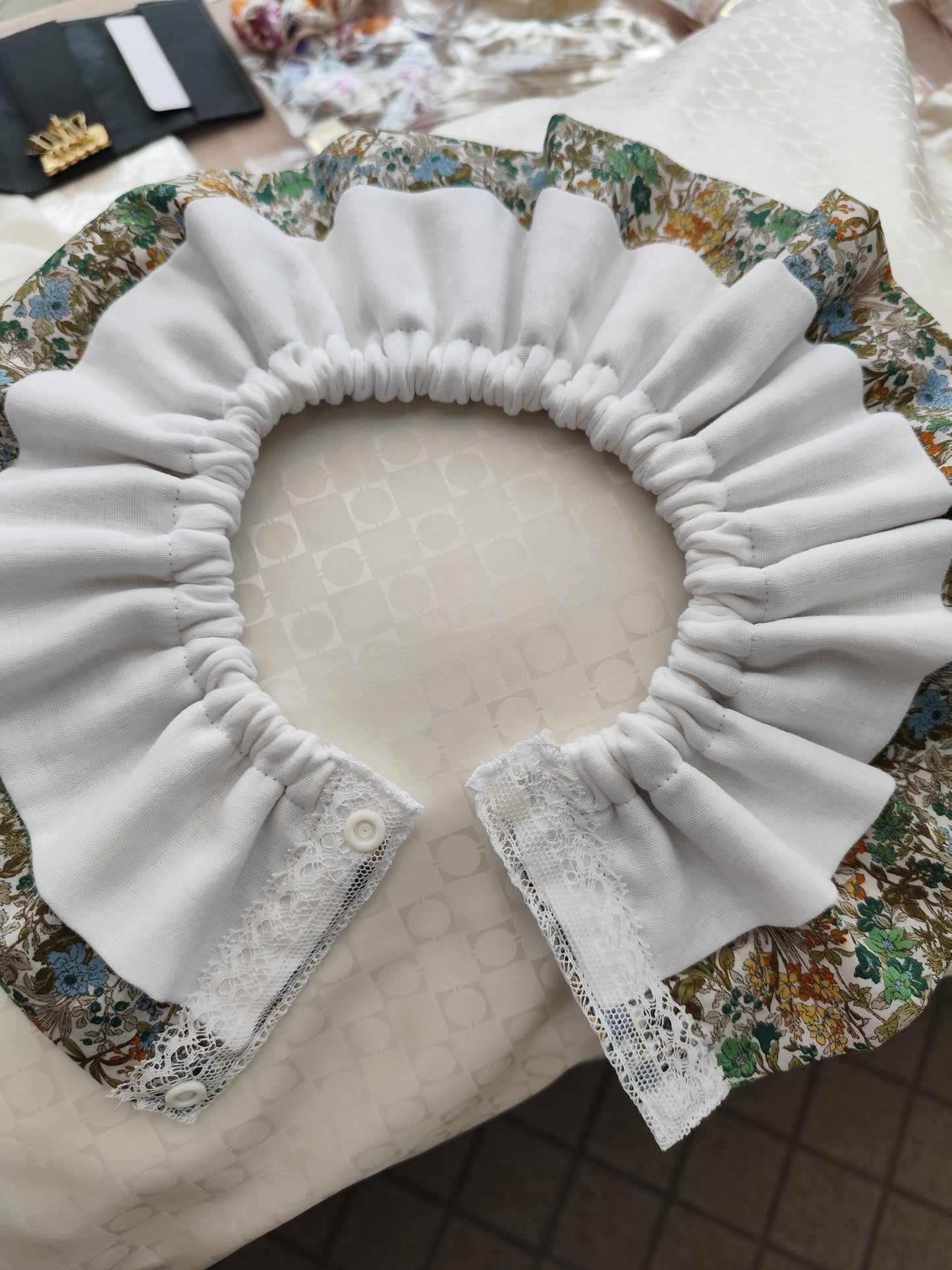 ベビースタイ オーガニックコットン100%  リバーシブル 360度 C