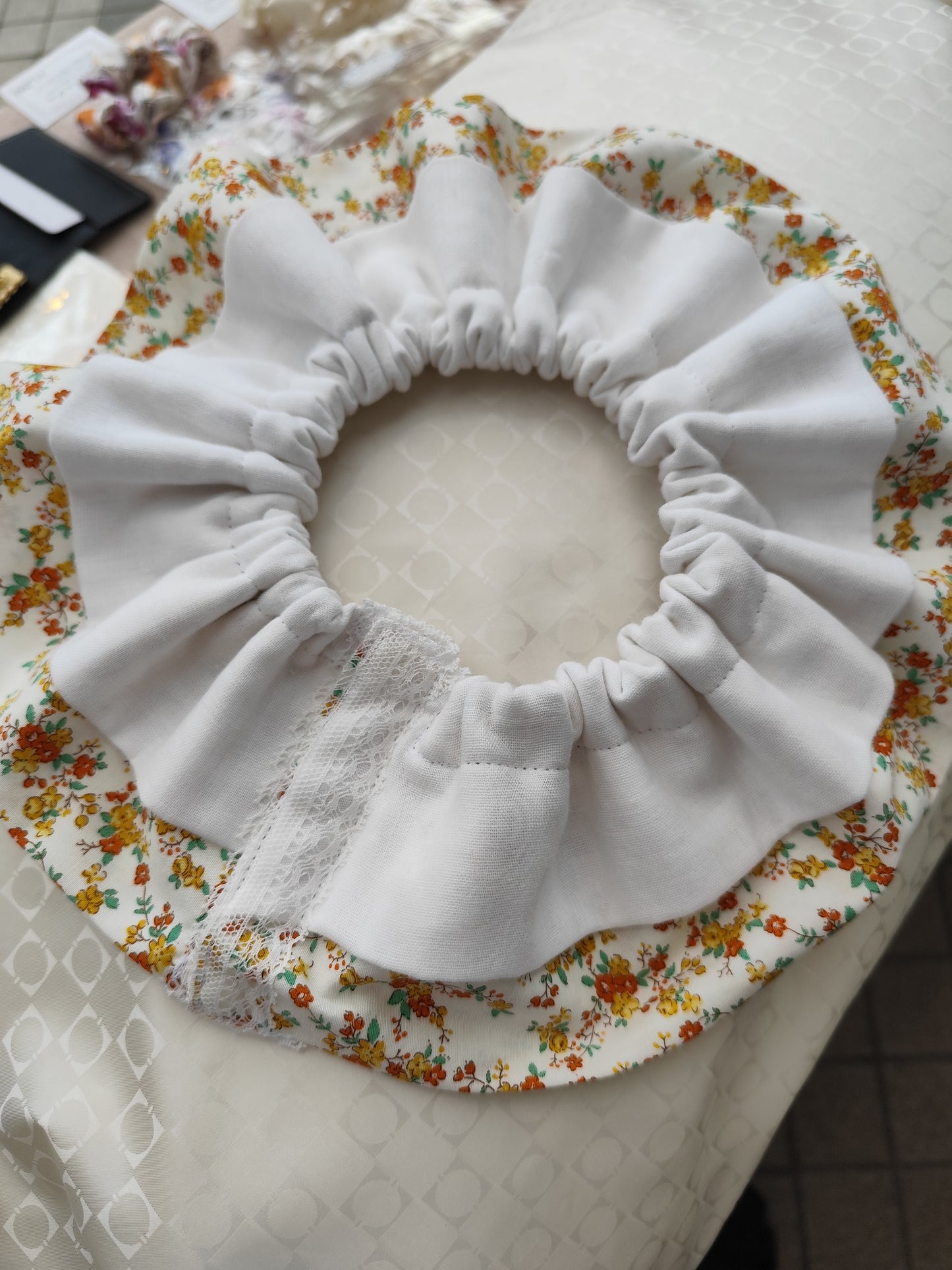 ベビースタイ オーガニックコットン100%  リバーシブル 360度 A