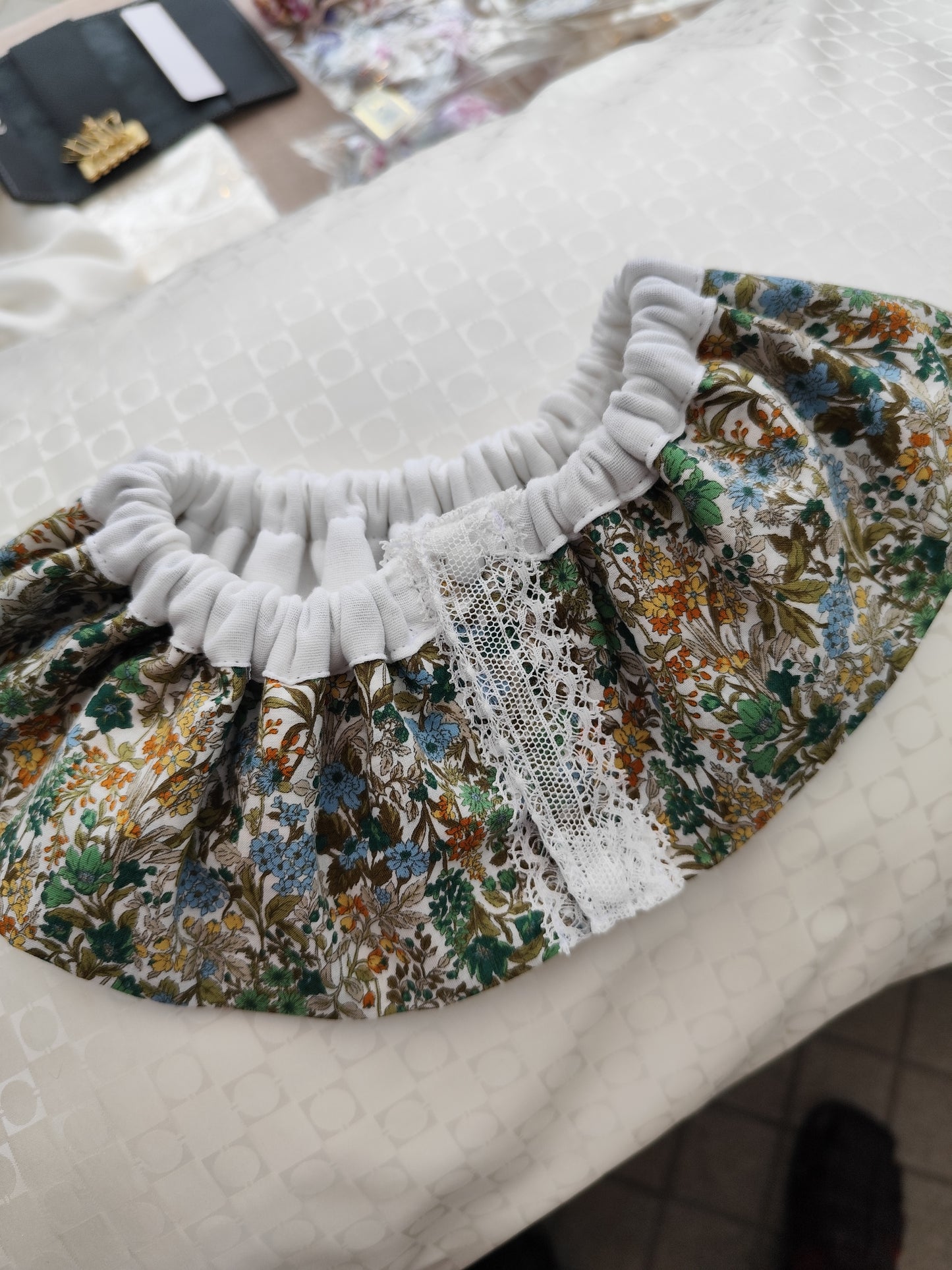 ベビースタイ オーガニックコットン100%  リバーシブル 360度 C